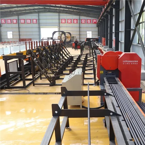 Ligne de coupe de barre en acier hydraulique