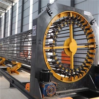 Machine de soudage à rouleau de cage en acier rond